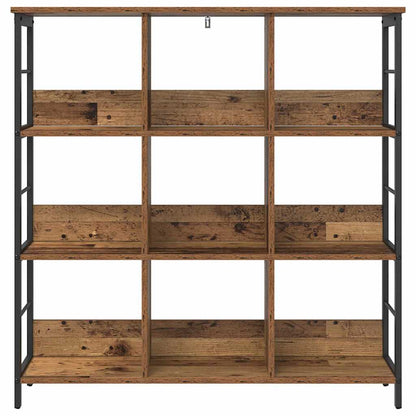 Bookshelf Old Wood 102 x 32 x 104.5 cm Engineered Wood