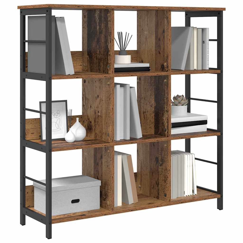Bookshelf Old Wood 102 x 32 x 104.5 cm Engineered Wood