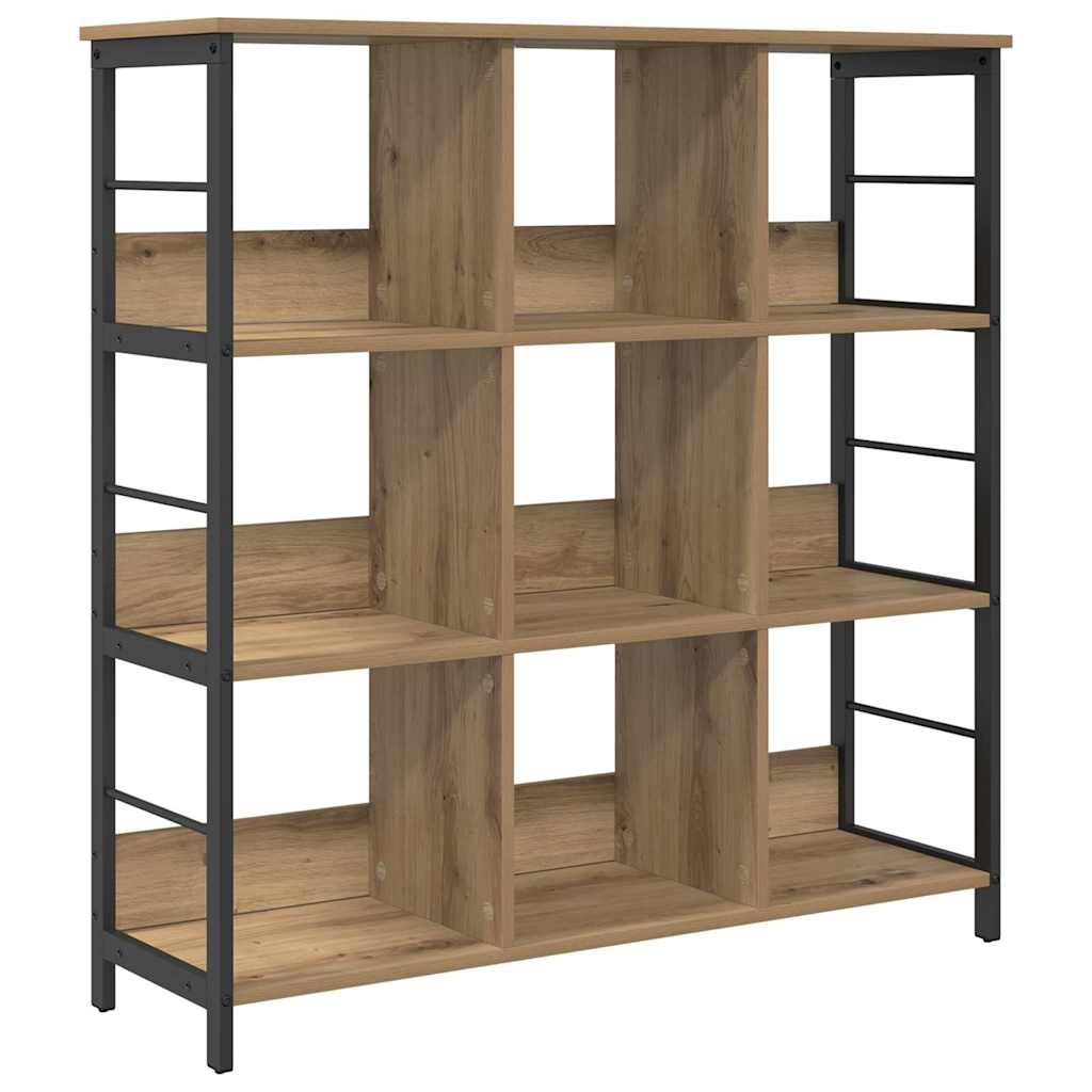 Bookshelf Artisan Oak 102 x 32 x 104.5 cm Engineered Wood