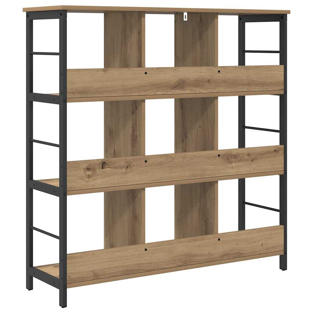 Bookshelf Artisan Oak 102 x 32 x 104.5 cm Engineered Wood