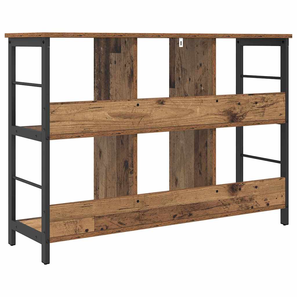 Bookshelf Old Wood 102 x 32 x 72.5 cm Engineered Wood