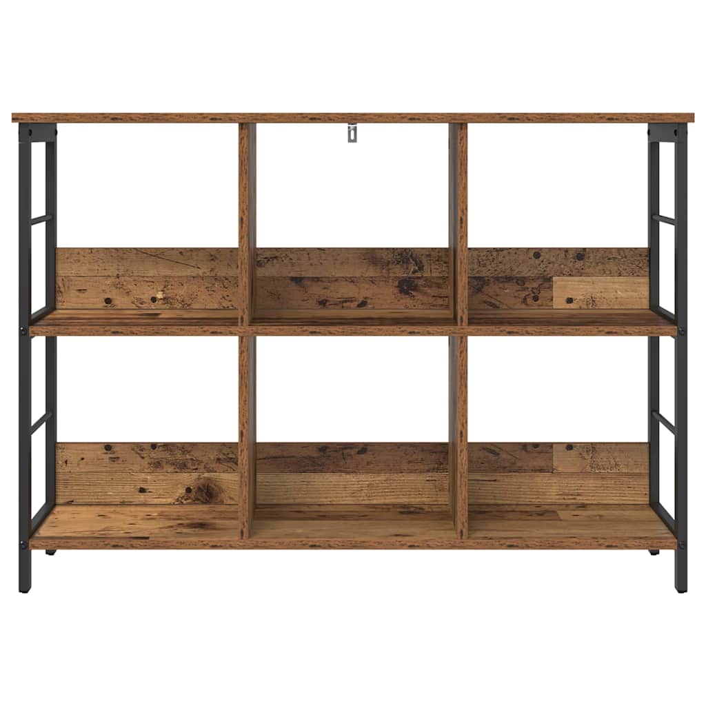 Bookshelf Old Wood 102 x 32 x 72.5 cm Engineered Wood