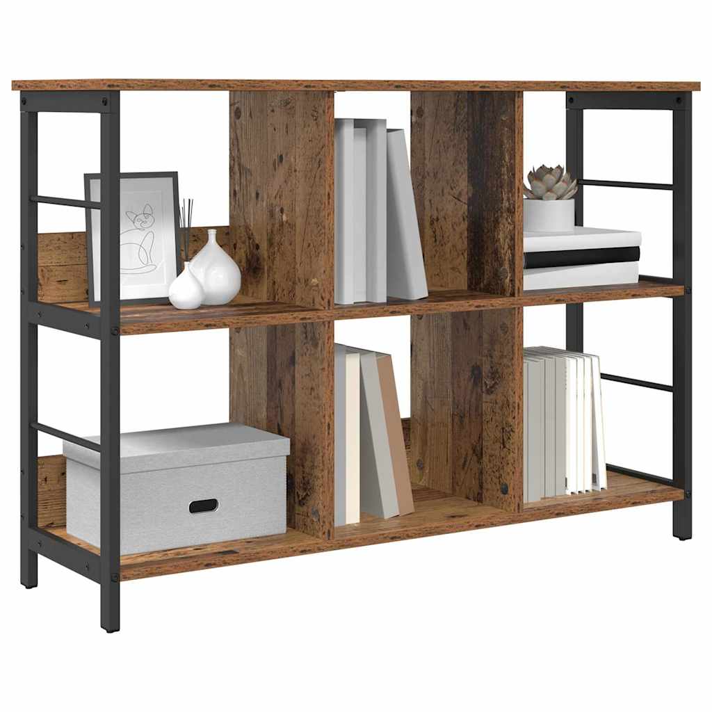 Bookshelf Old Wood 102 x 32 x 72.5 cm Engineered Wood