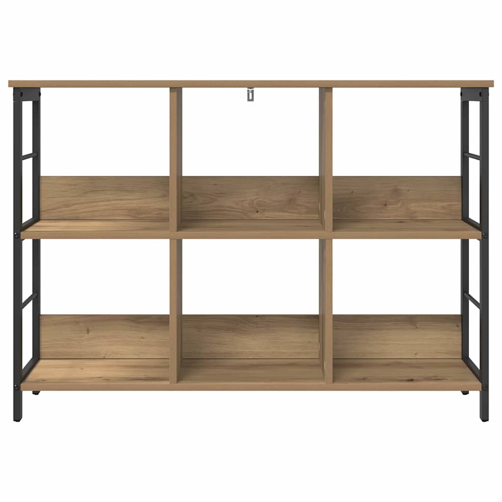 Bookshelf Artisan Oak 102 x 32 x 72.5 cm Engineered Wood