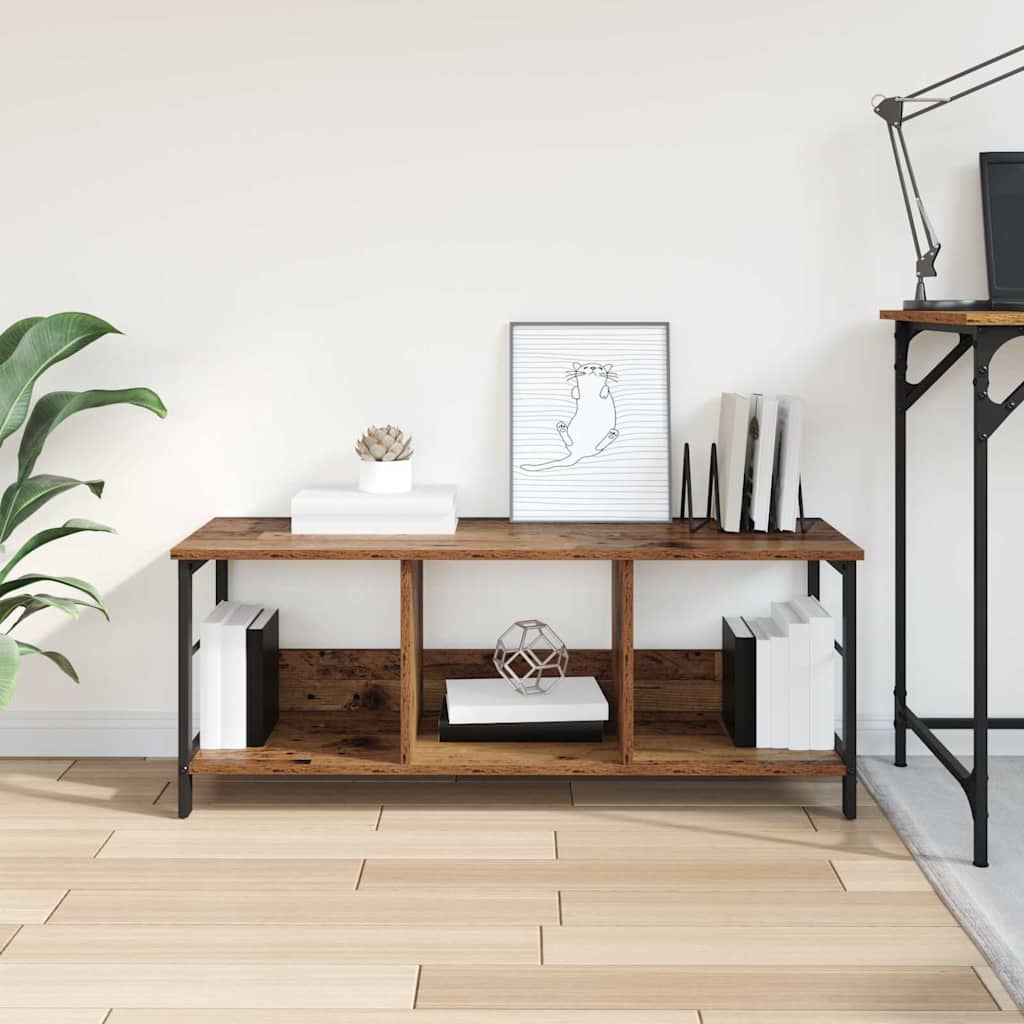 Bookshelf Old Wood 102 x 32 x 40.5 cm Engineered Wood