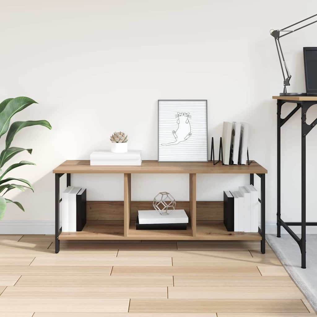 Bookshelf Artisan Oak 102 x 32 x 40.5 cm Engineered Wood