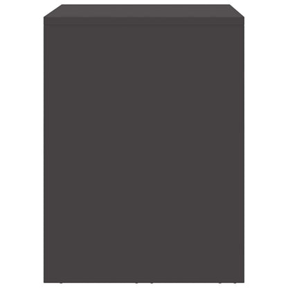 Wall Cabinet for Garage with Gas-lift Door Black