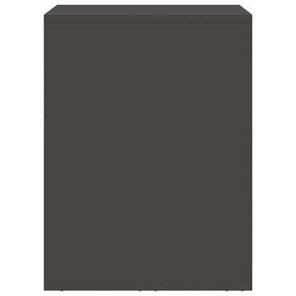 Wall Cabinet for Garage with Gas-lift Door Black