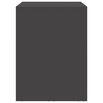 Wall Cabinet for Garage with Gas-lift Door Black
