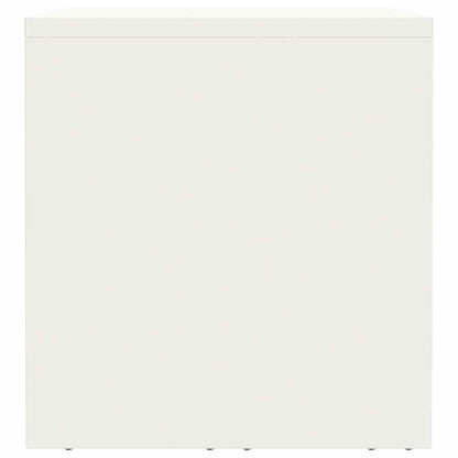 Wall Cabinet for Garage with Gas-lift Door White