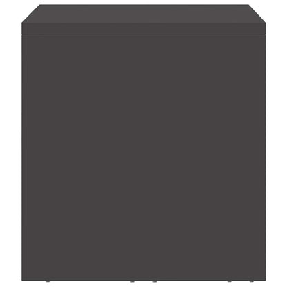 Wall Cabinet for Garage with Gas-lift Door Black