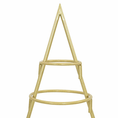 Metal Christmas Tree with Stand Gold 60 cm Powder-coated steel
