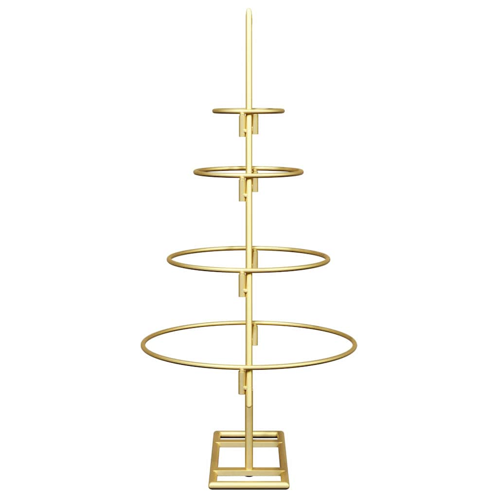 Metal Christmas Tree with Stand Gold 60 cm Powder-coated steel