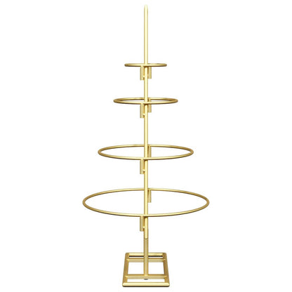 Metal Christmas Tree with Stand Gold 60 cm Powder-coated steel