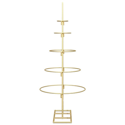 Metal Christmas Tree with Stand Gold 90 cm Powder-coated steel
