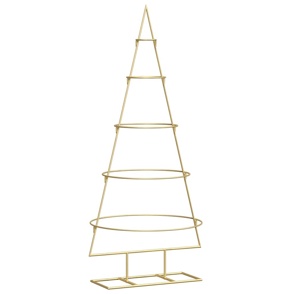 Metal Christmas Tree Gold 124.5 cm Powder-coated steel