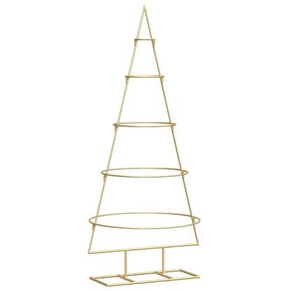 Metal Christmas Tree Gold 124.5 cm Powder-coated steel