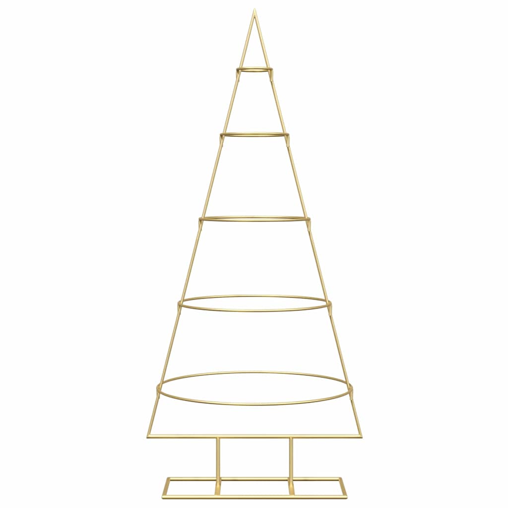 Metal Christmas Tree Gold 124.5 cm Powder-coated steel