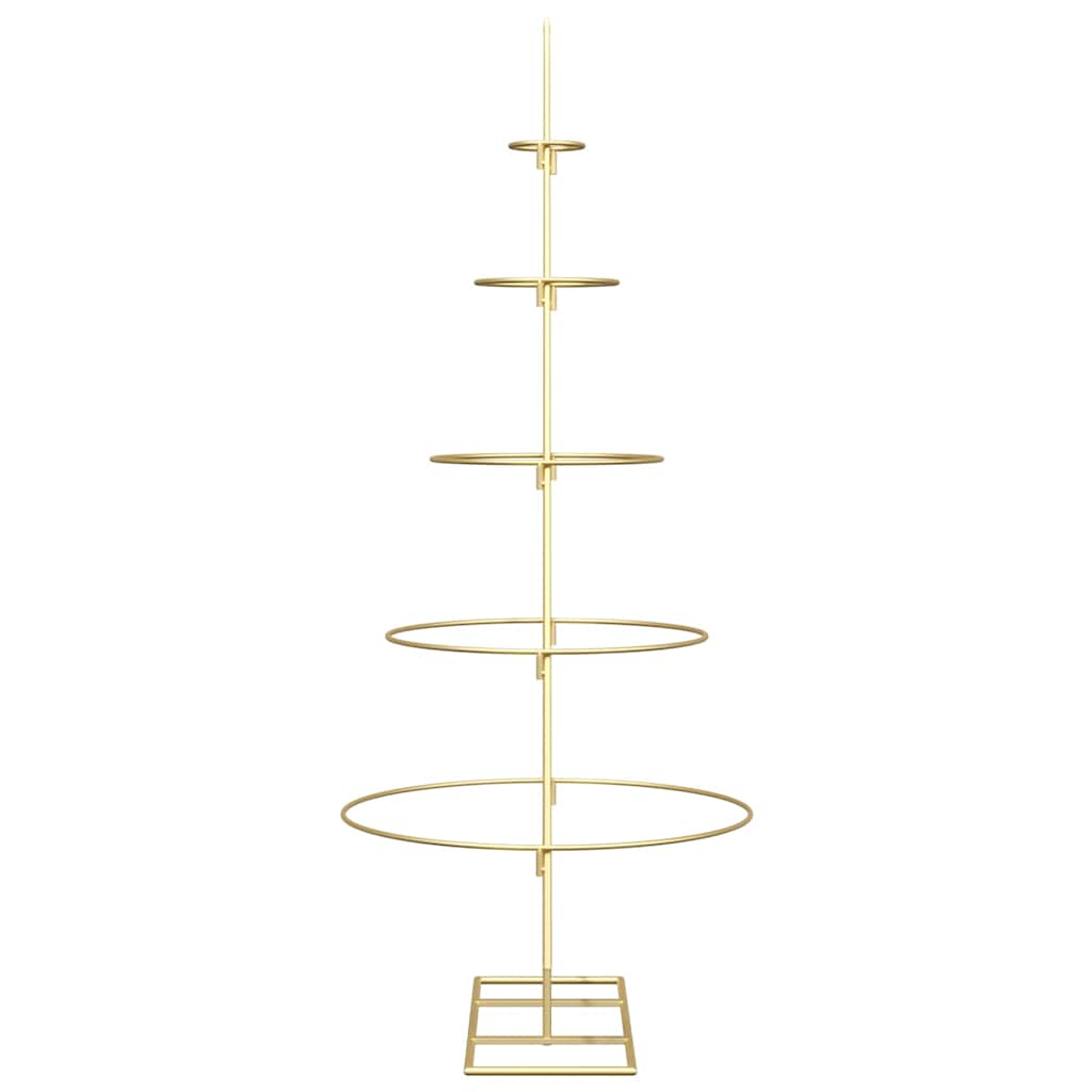 Metal Christmas Tree Gold 124.5 cm Powder-coated steel