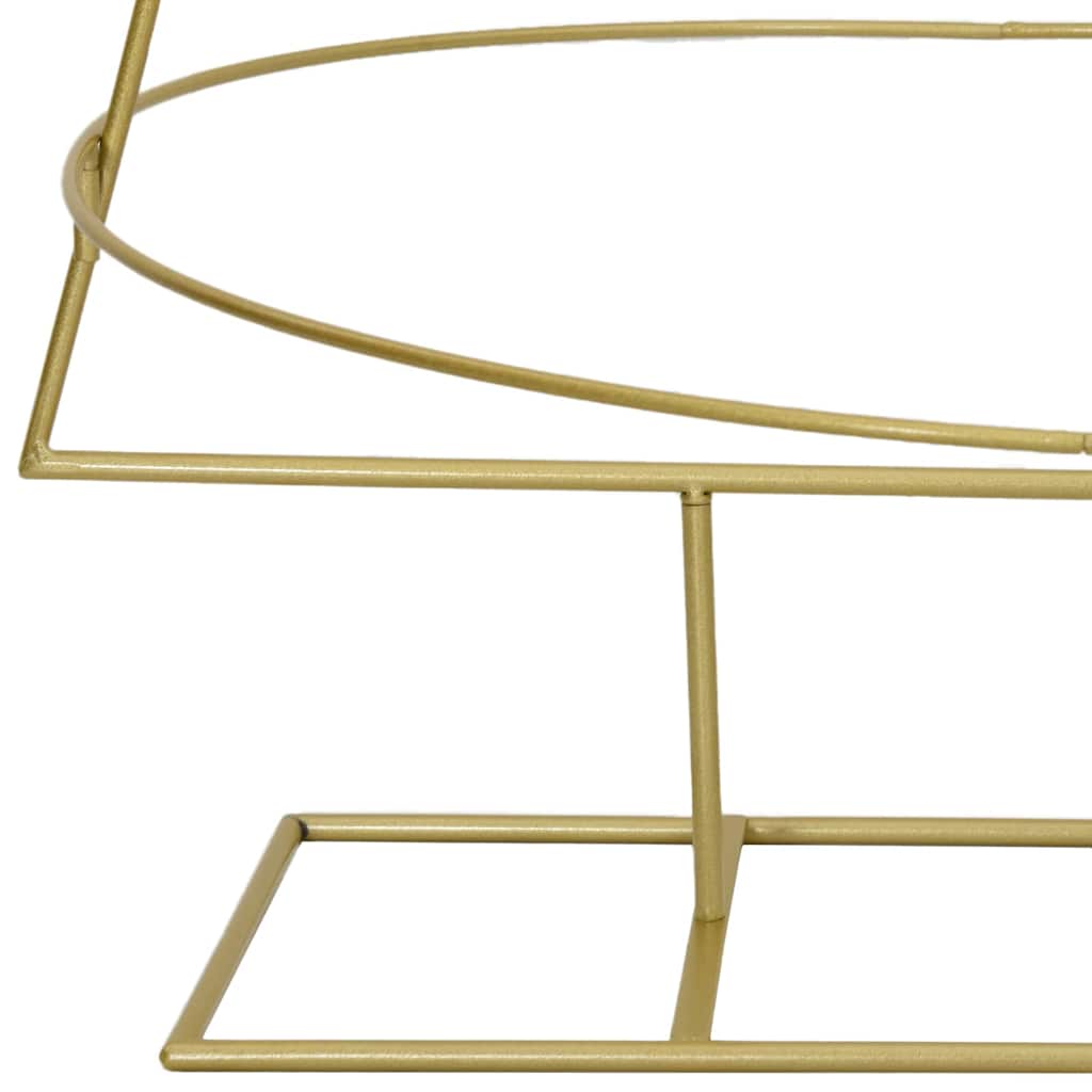 Metal Christmas Tree with Stand Gold 148 cm Powder-coated steel