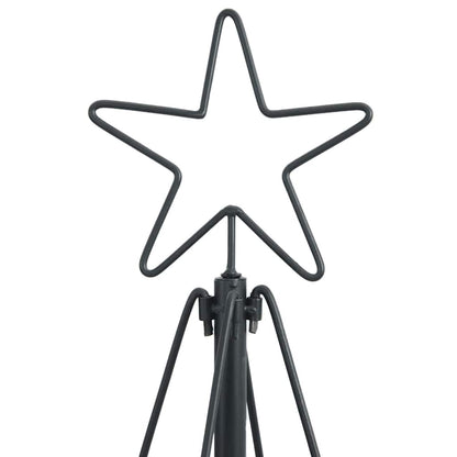 Metal Christmas Tree KUOPIO 210 cm Steel Black