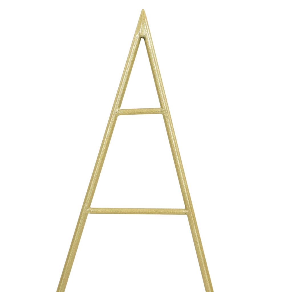 Metal Christmas Tree with Stand Gold 60 cm Powder-coated steel