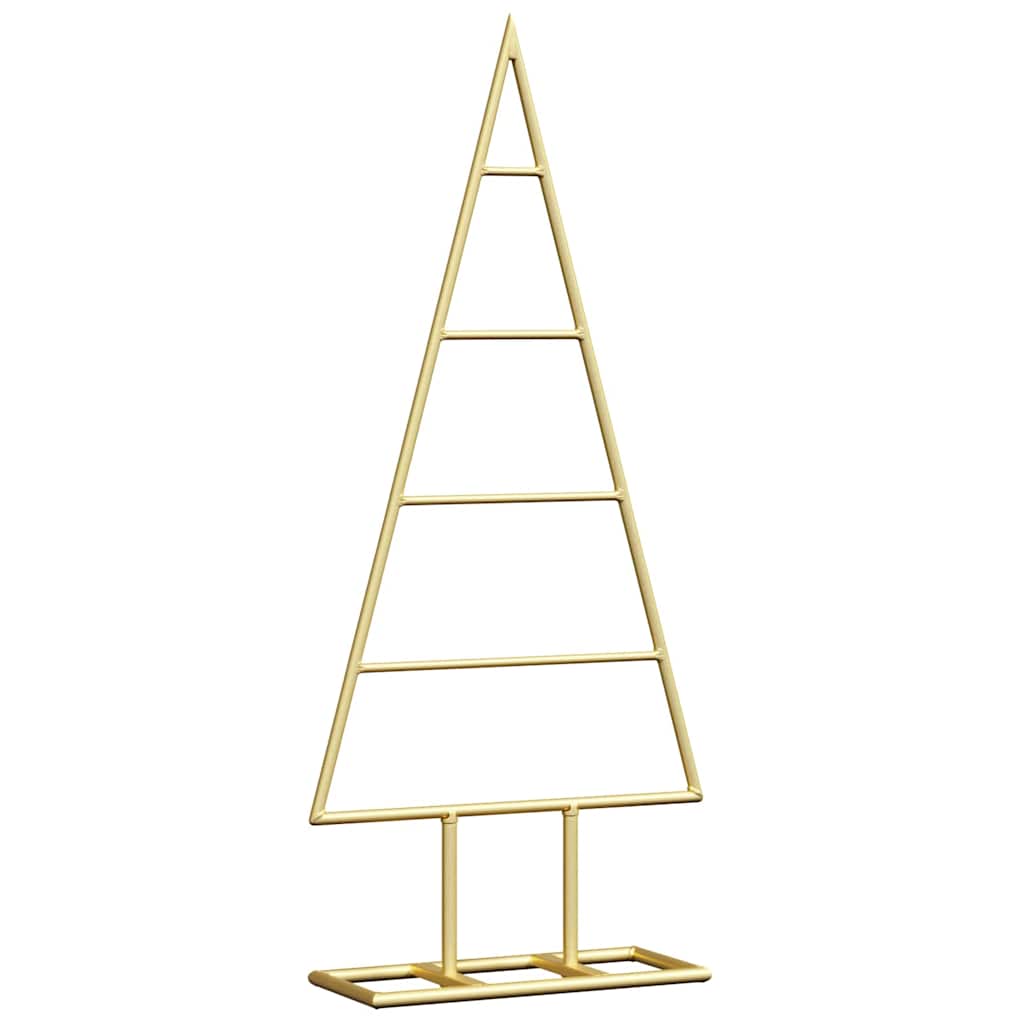 Metal Christmas Tree with Stand Gold 60 cm Powder-coated steel