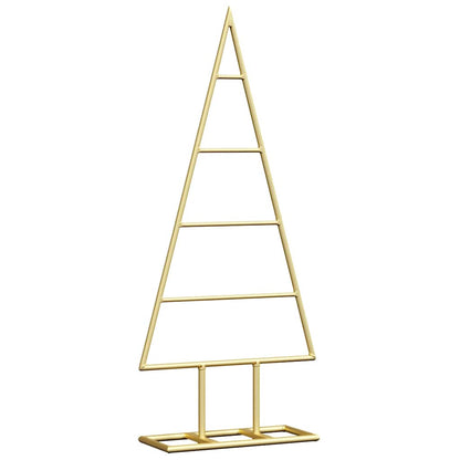 Metal Christmas Tree with Stand Gold 60 cm Powder-coated steel
