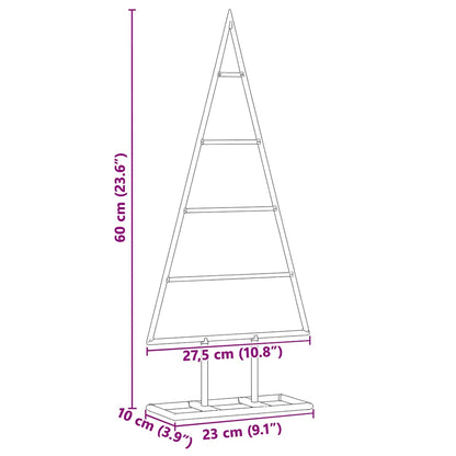 Metal Christmas Tree with Stand Gold 60 cm Powder-coated steel