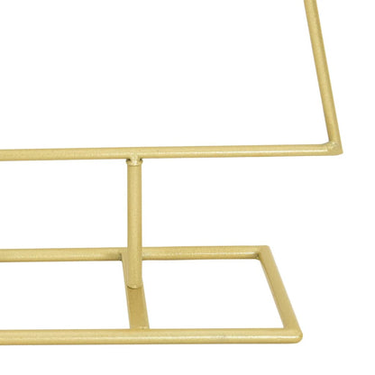 Metal Christmas Tree with Stand Gold 125 cm Powder-coated steel