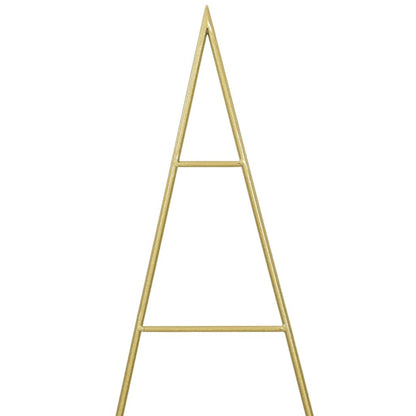 Metal Christmas Tree with Stand Gold 150 cm Powder-coated steel