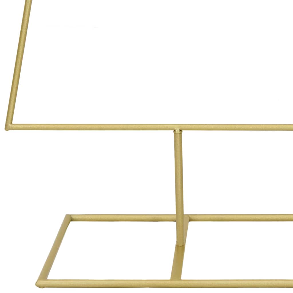 Metal Christmas Tree with Stand Gold 150 cm Powder-coated steel