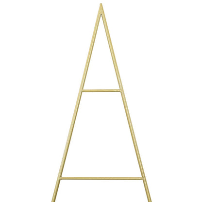 Metal Christmas Tree with Stand Gold 181 cm Powder-coated steel