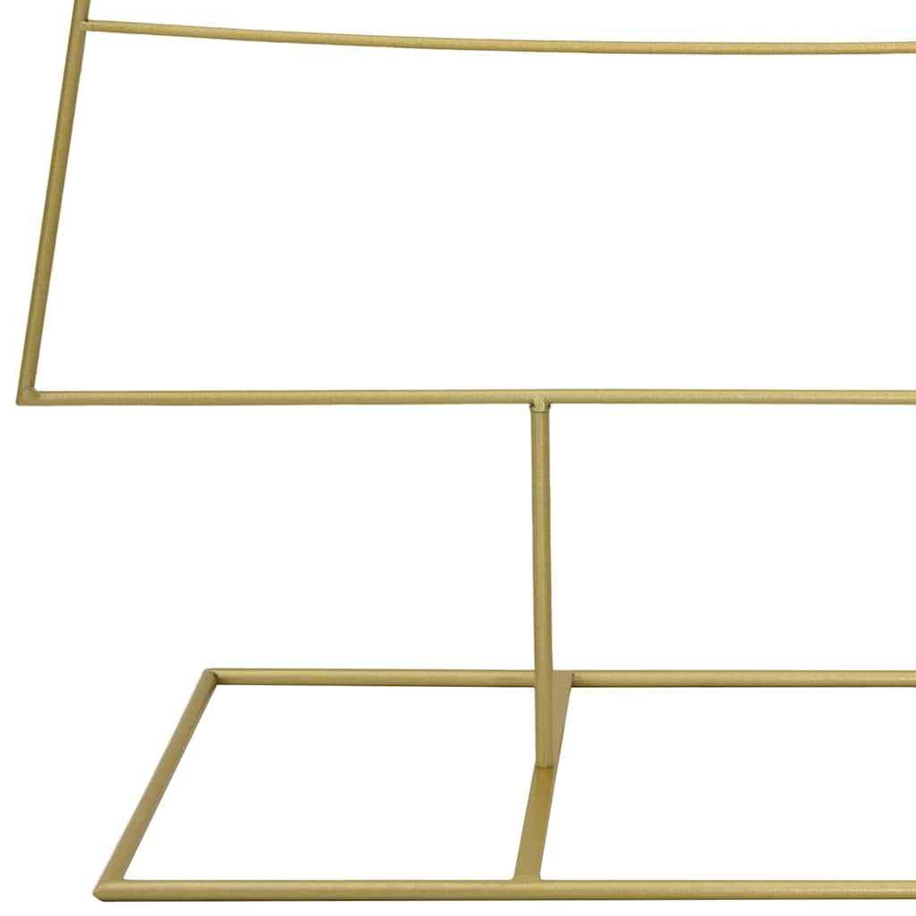 Metal Christmas Tree with Stand Gold 181 cm Powder-coated steel