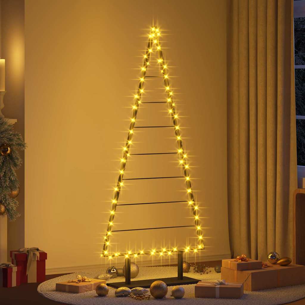 Metal Christmas Tree Black 180 cm Steel