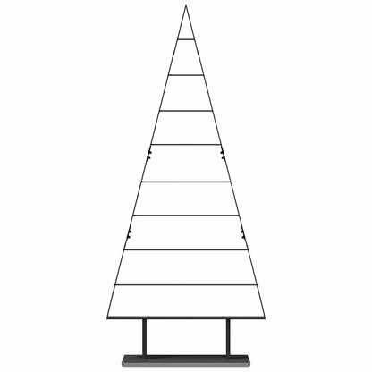 Metal Christmas Tree Black 180 cm Steel