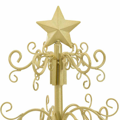 Metal Christmas Tree Gold 90 cm Powder-coated Steel