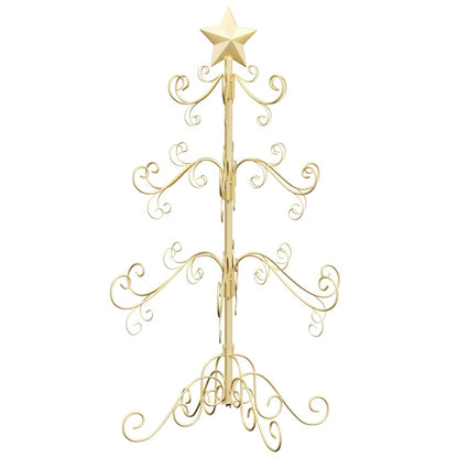 Metal Christmas Tree Gold 90 cm Powder-coated Steel