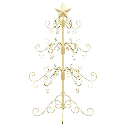 Metal Christmas Tree Gold 90 cm Powder-coated Steel