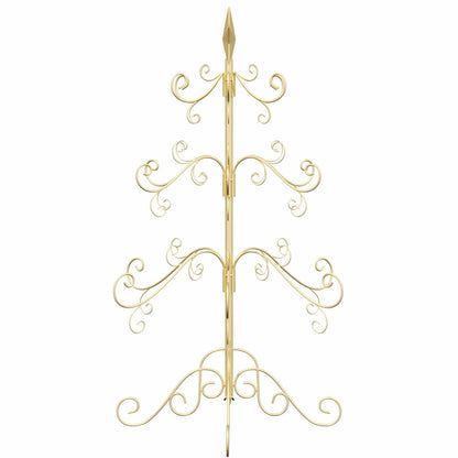Metal Christmas Tree Gold 90 cm Powder-coated Steel