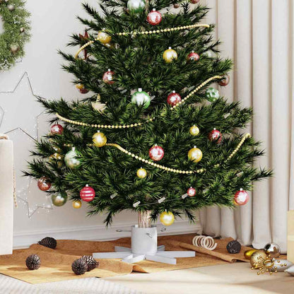 Christmas Tree Stand 1.73 White 50 x 50 x 15.5 cm Steel