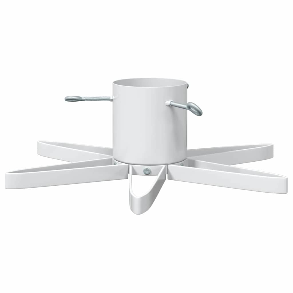 Christmas Tree Stand 1.73 White 50 x 50 x 15.5 cm Steel