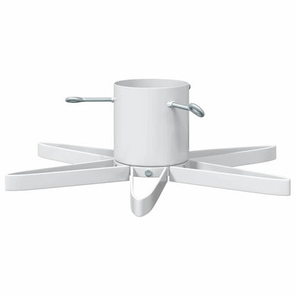 Christmas Tree Stand 1.73 White 50 x 50 x 15.5 cm Steel