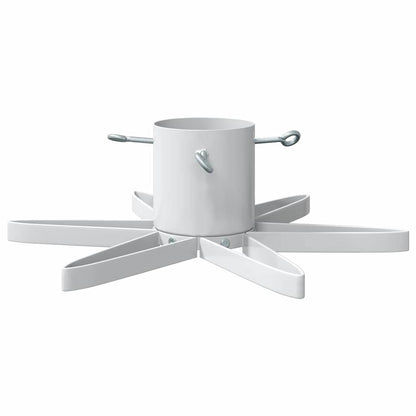 Christmas Tree Stand 1.73 White 50 x 50 x 15.5 cm Steel