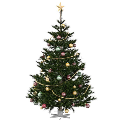 Christmas Tree Stand 1.73 White 50 x 50 x 15.5 cm Steel