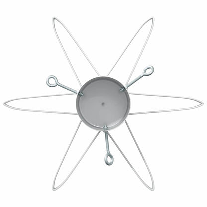 Christmas Tree Stand 1.73 White 50 x 50 x 15.5 cm Steel