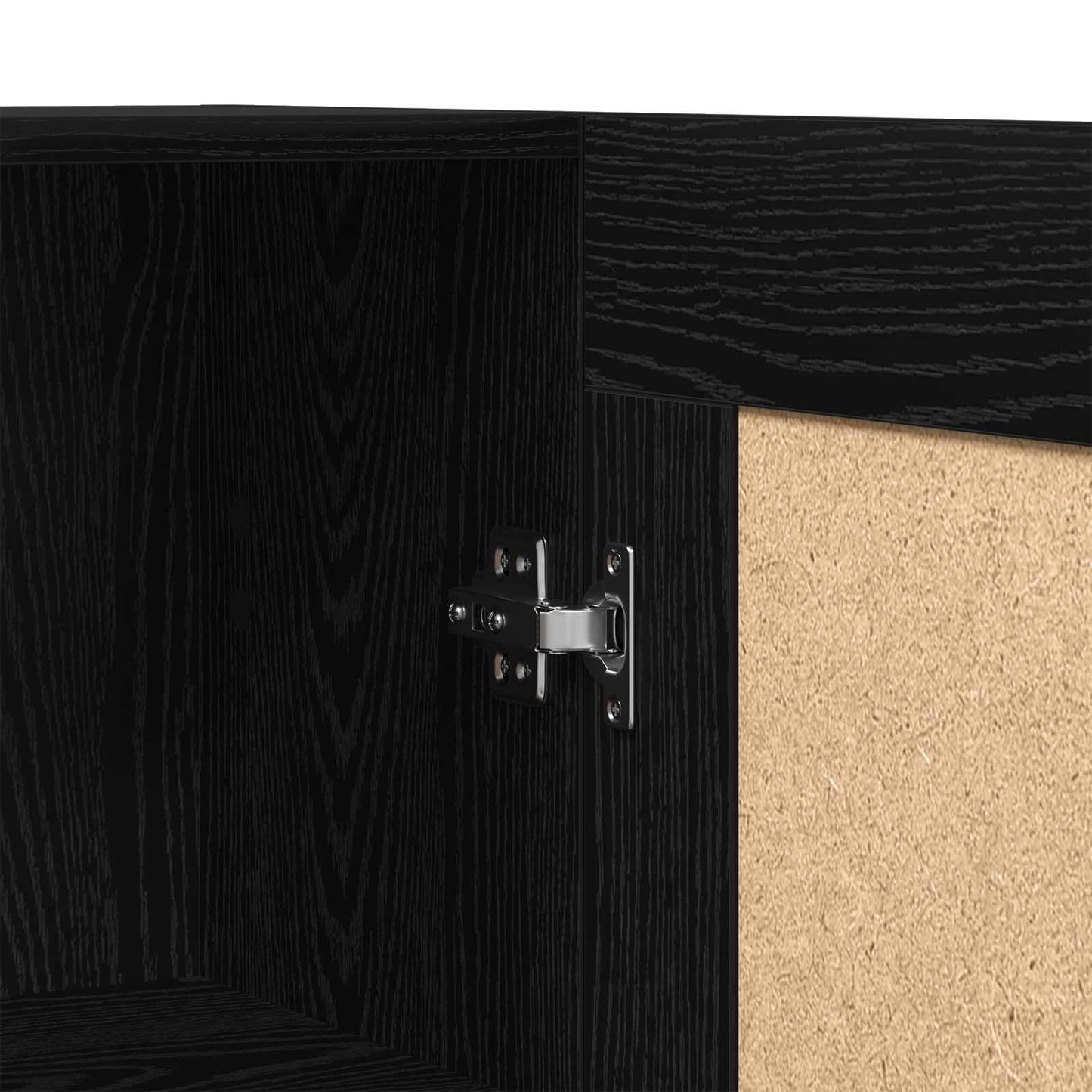 Book Cabinet 3-Tier 82.5 x 30.5 x 185 cm Engineered Wood