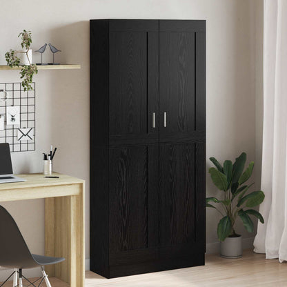 Book Cabinet 3-Tier 82.5 x 30.5 x 185 cm Engineered Wood