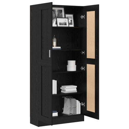 Book Cabinet 3-Tier 82.5 x 30.5 x 185 cm Engineered Wood