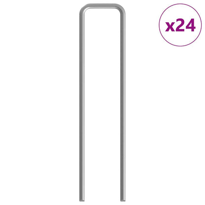 Chicken Cage 2 pcs Silver 600 x 100 x 210 cm Galvanised Steel
